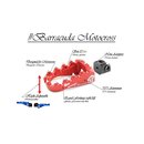Footpegs adjustable #Barracuda Honda 02-, red